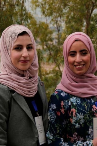 صفاء المومني و روان عليوه